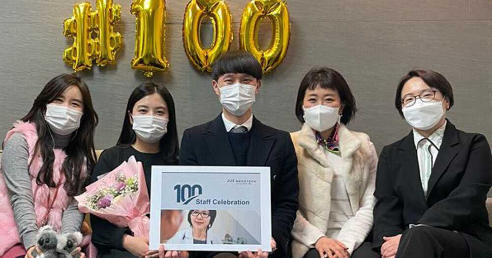 Novotech South Korea Celebrates 100th Employee